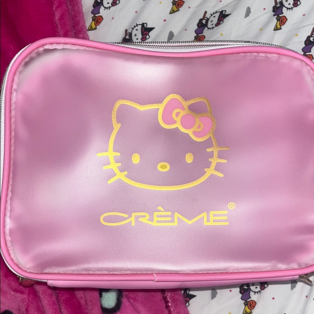 Hello Kitty Pink Cosmetic Bag